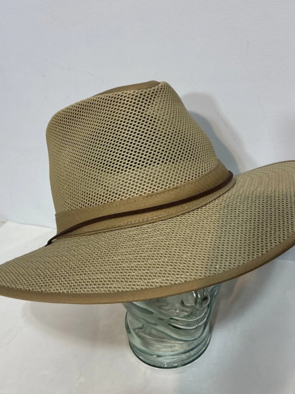 Henschel Men's Packable Aussie Breezer Khaki Hat Earth UPF 50+ Size 2XL